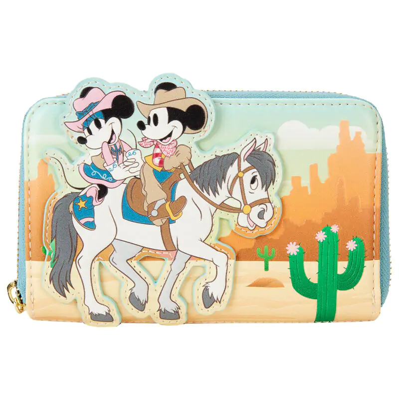 Loungefly Disney Mickey & Minnie Western pénztárca termékfotó