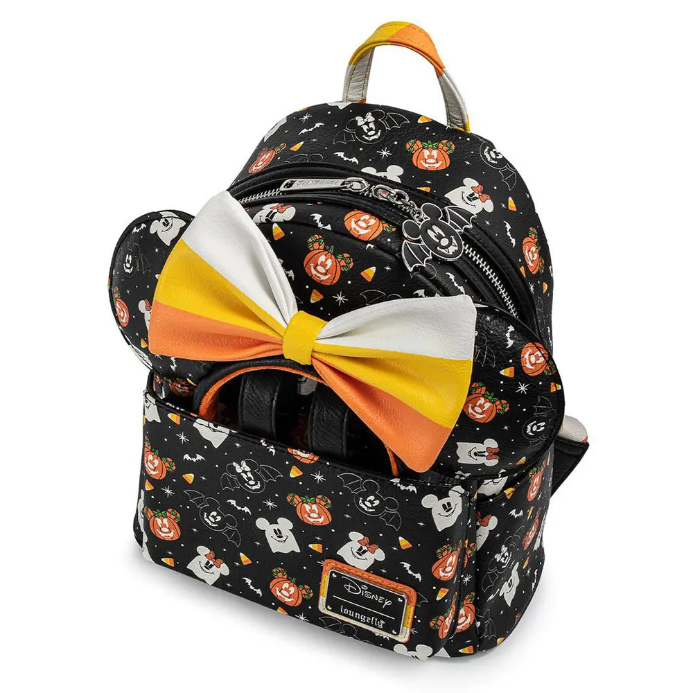 Loungefly Disney Mickey and Minnie Spooky Halloween táska hátizsák + hajpánt csomag 27 cm termékfotó