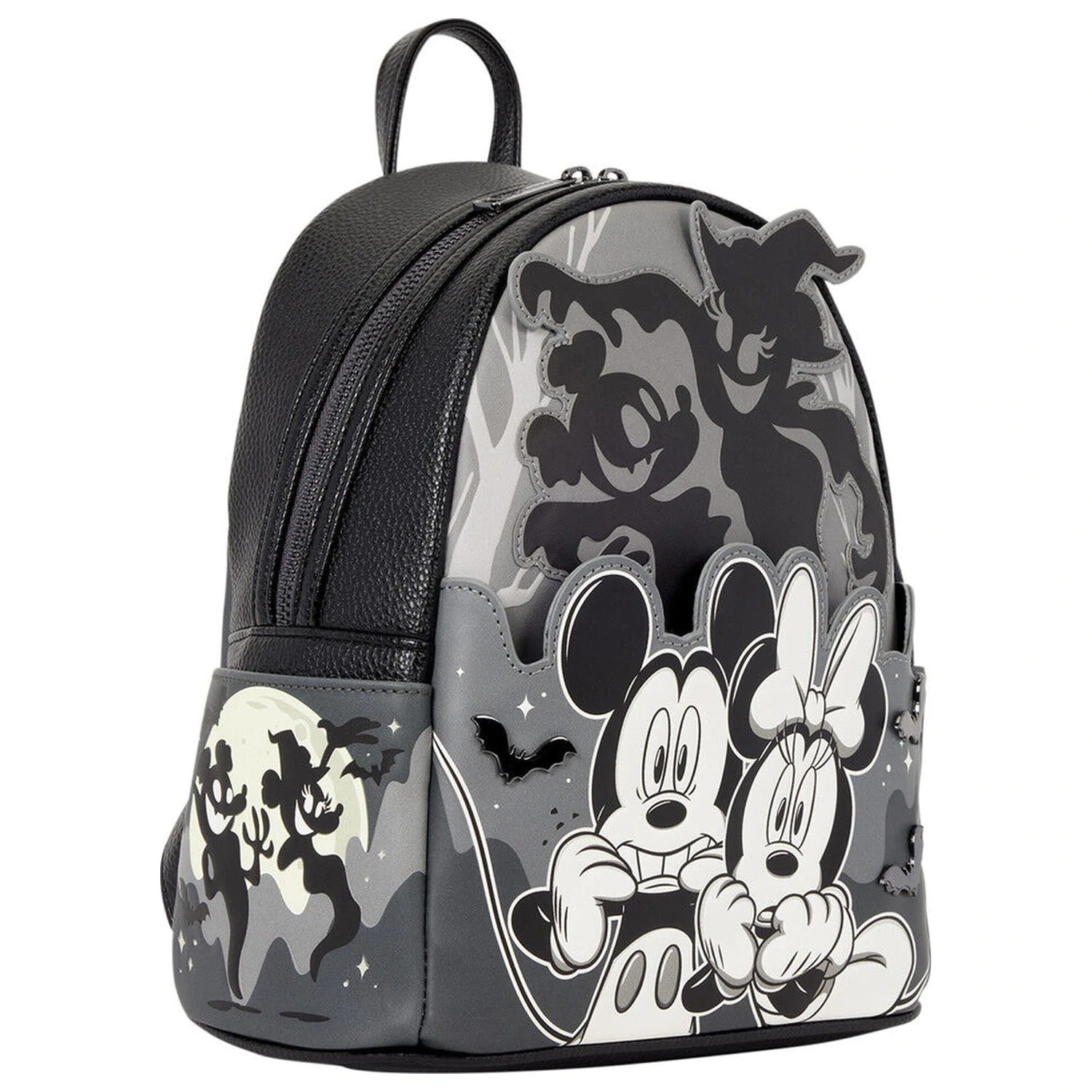 Loungefly Disney Mickey Mickey & Minnie Ghosh táska hátizsák 26cm termékfotó