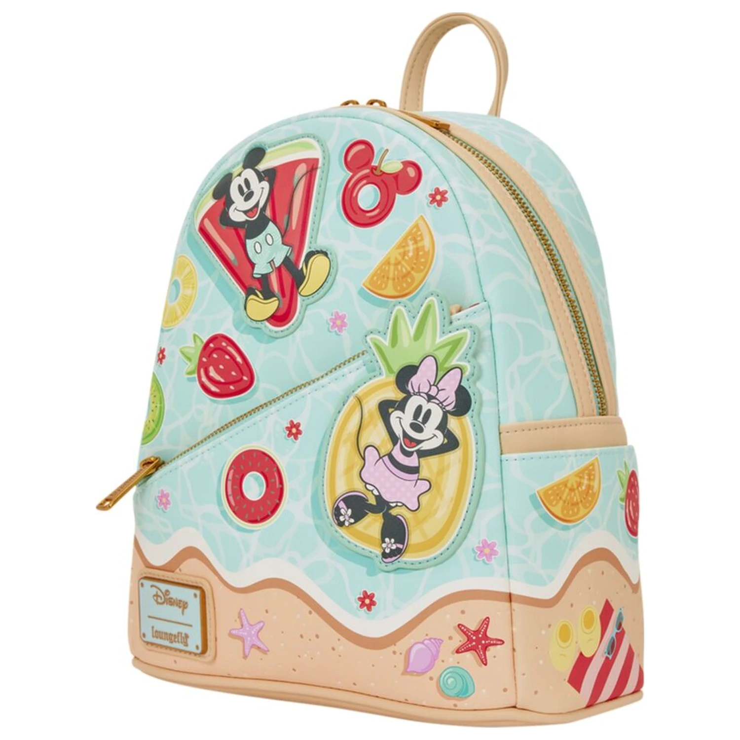 Loungefly Disney Mickey & Minnie Beach Fun táska hátizsák 26cm termékfotó