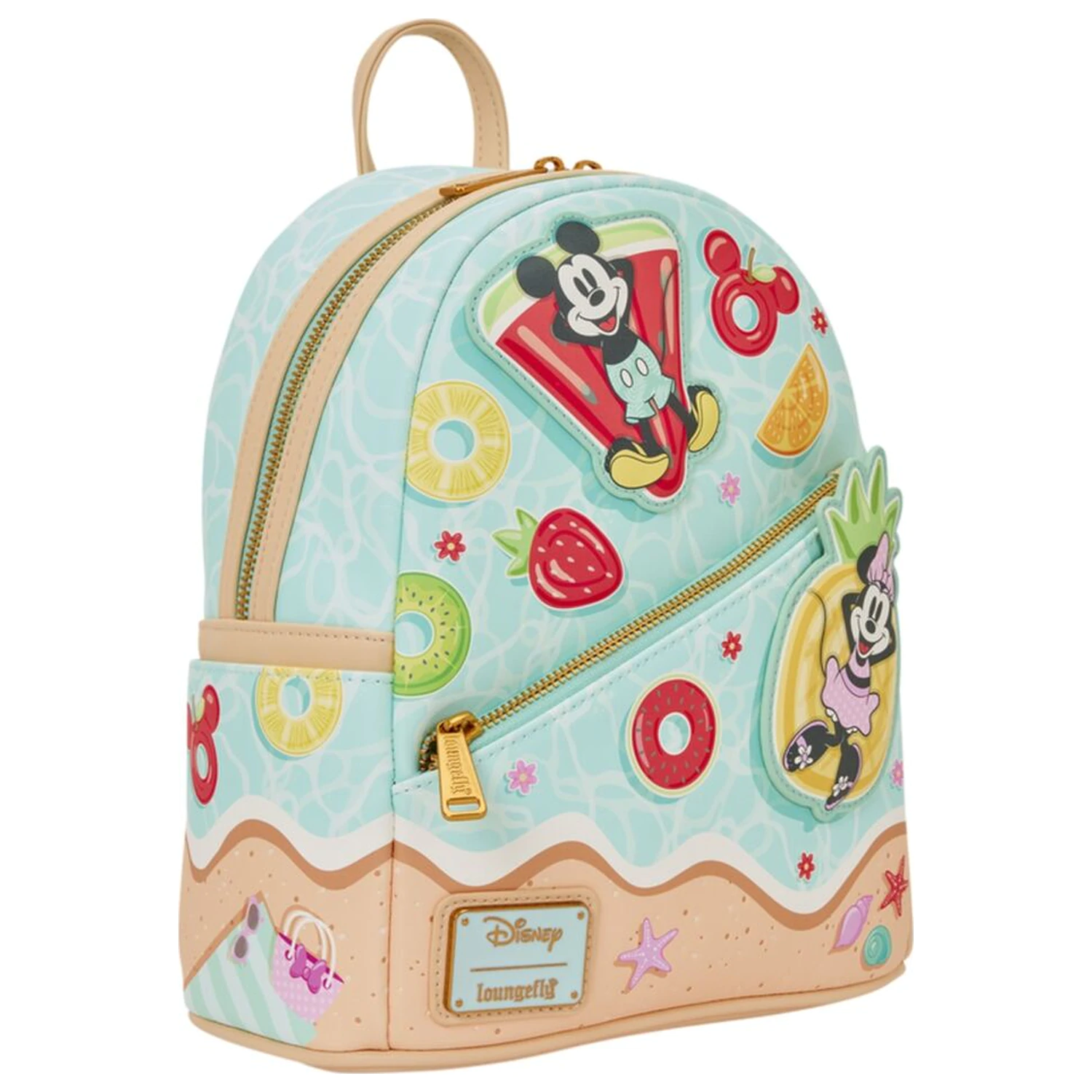 Loungefly Disney Mickey & Minnie Beach Fun táska hátizsák 26cm termékfotó