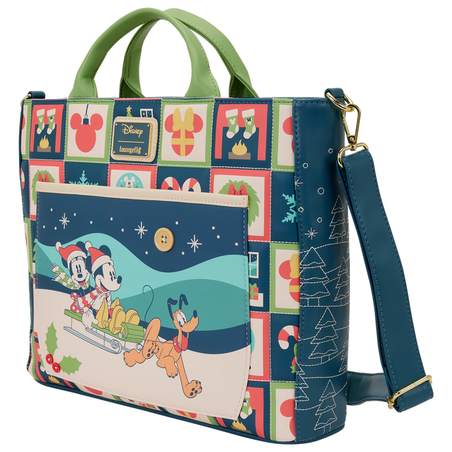 Loungefly Disney Mickey & Minnie Holiday táska  termékfotó