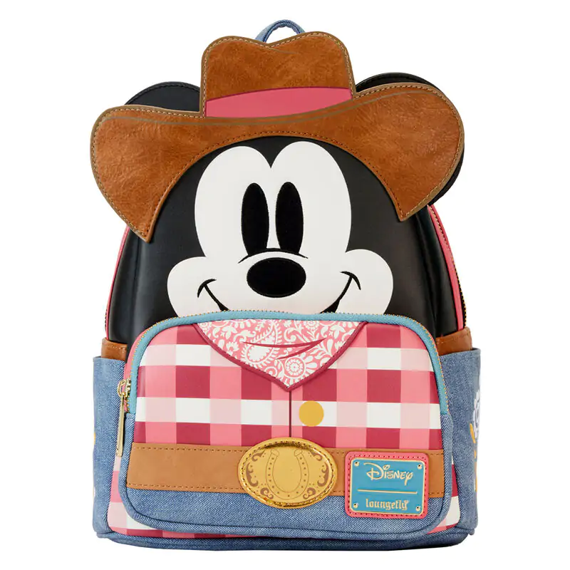 Loungefly Disney Mickey Western táska hátizsák 26cm termékfotó