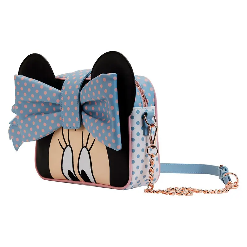 Loungefly Disney Minnie Mouse Pastel Polka Dot keresztpántos táska termékfotó
