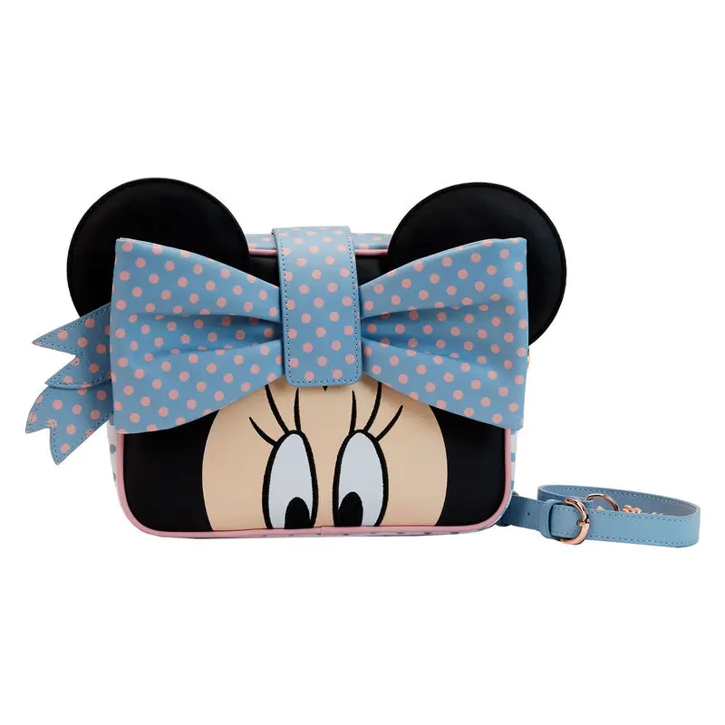 Loungefly Disney Minnie Mouse Pastel Polka Dot keresztpántos táska termékfotó
