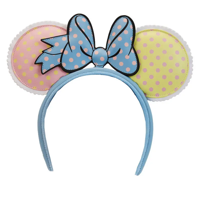 Loungefly Disney Minnie Mouse Pastel Polka Dot hajpánt termékfotó