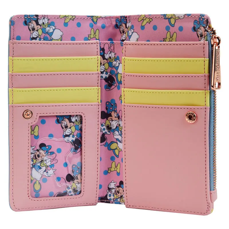 Loungefly Disney Minnie Mouse Pastel Polka Dot pénztárca termékfotó