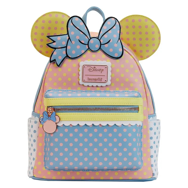 Loungefly Disney Minnie Mouse Pastel Polka Dot táska hátizsák termékfotó