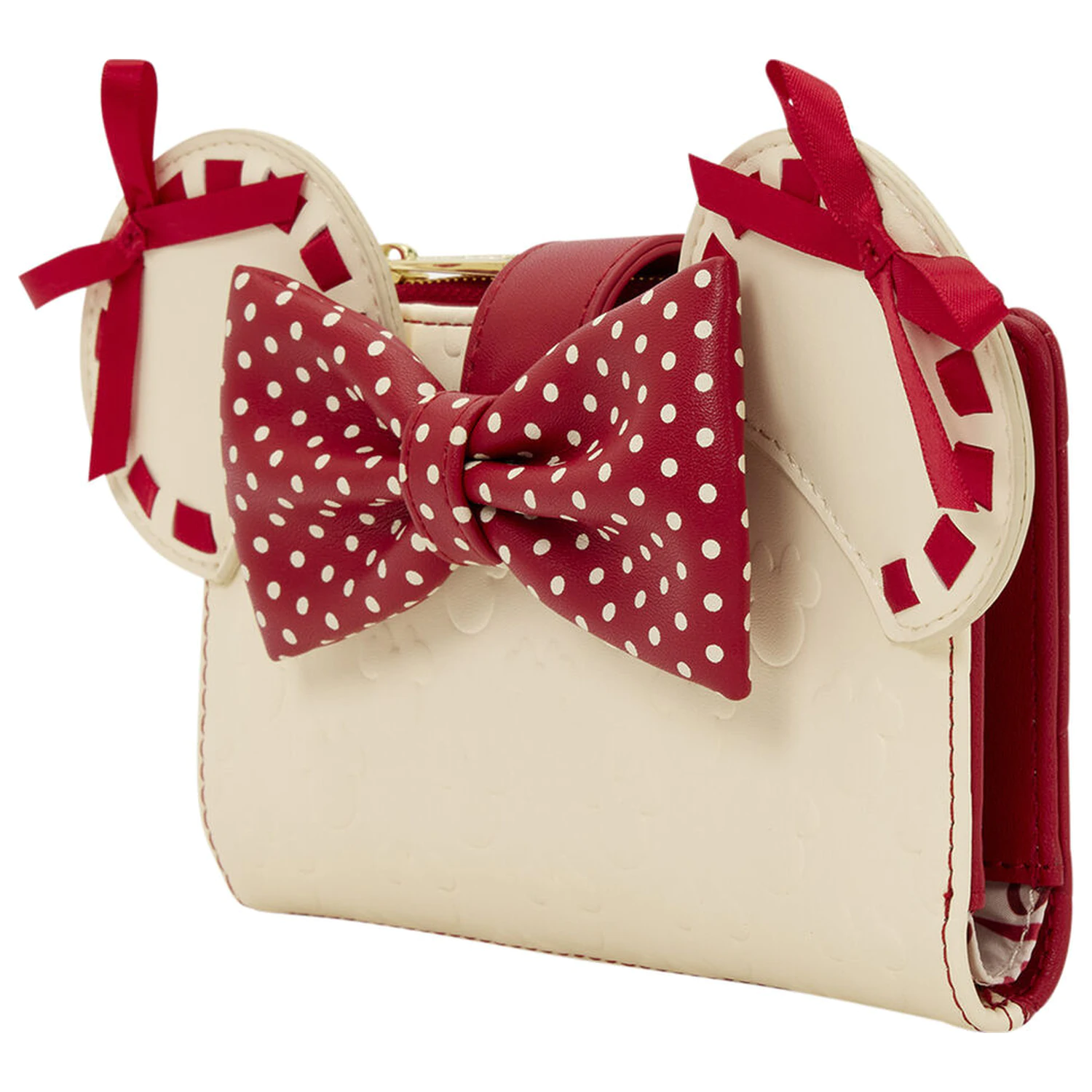 Loungefly Disney Minnie Mouse Rocks the Dots Coquette pénztárca termékfotó
