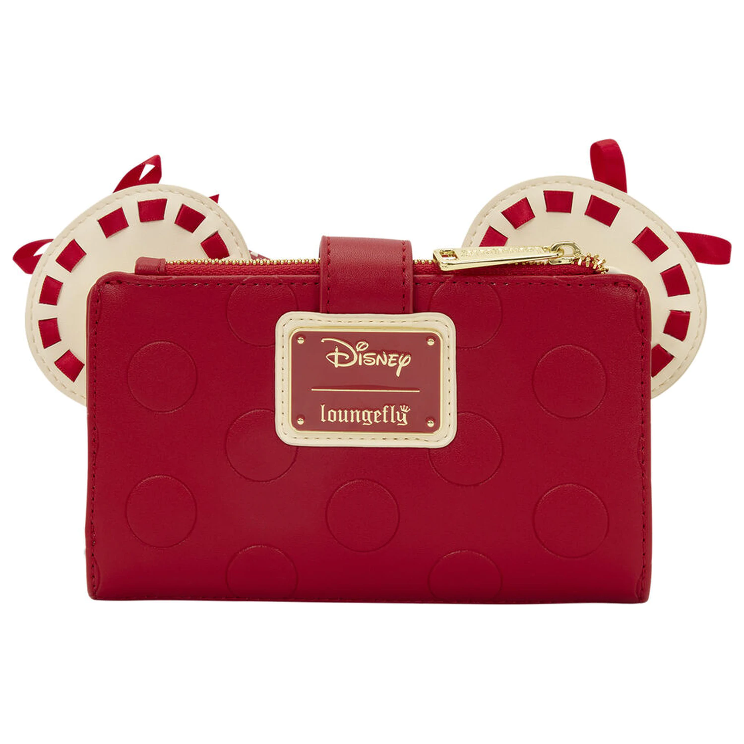 Loungefly Disney Minnie Mouse Rocks the Dots Coquette pénztárca termékfotó
