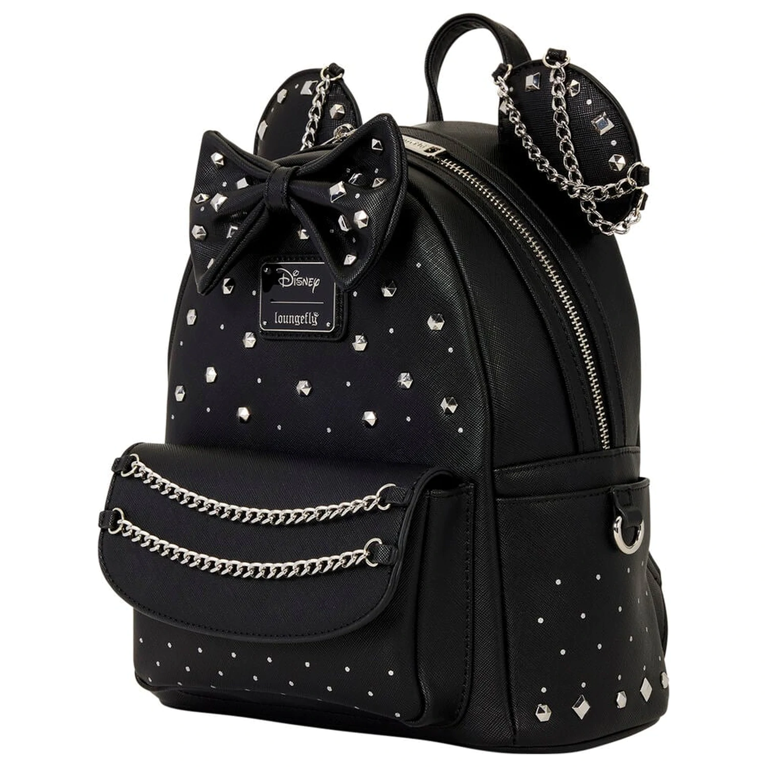 Loungefly Disney Minnie Studs & Chains táska hátizsák 26cm termékfotó