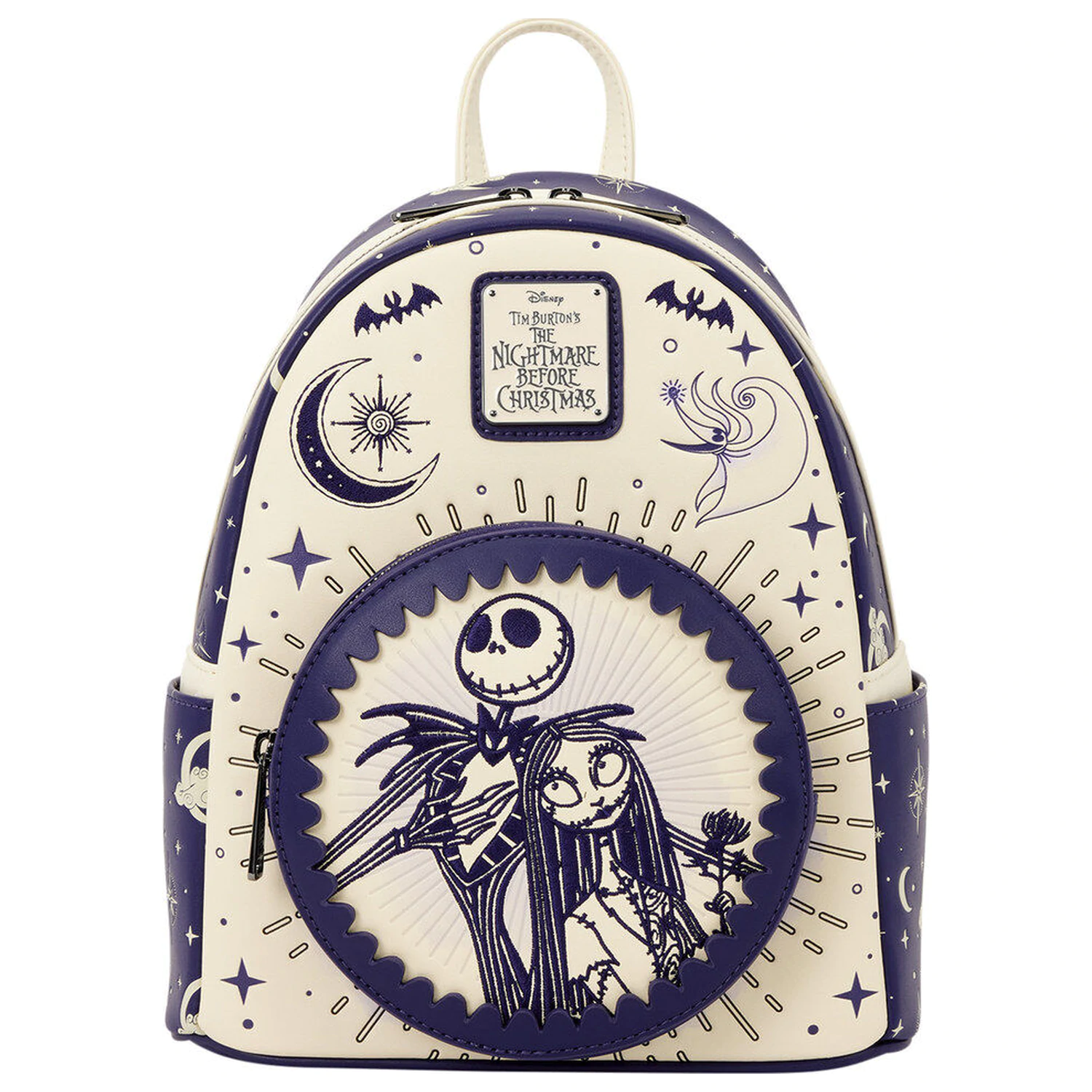 Loungefly Disney Nightmare Before Christmas Jack Skellington & Sally Night Sky táska hátizsák 26cm termékfotó