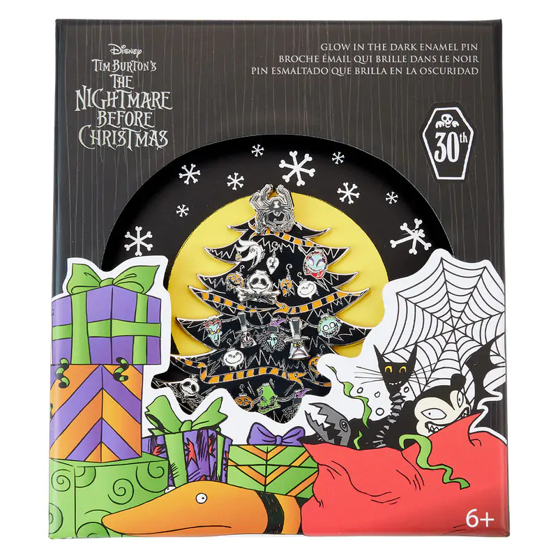 Loungefly Disney Nightmare Before Christmas Tree String Lights Pin termékfotó