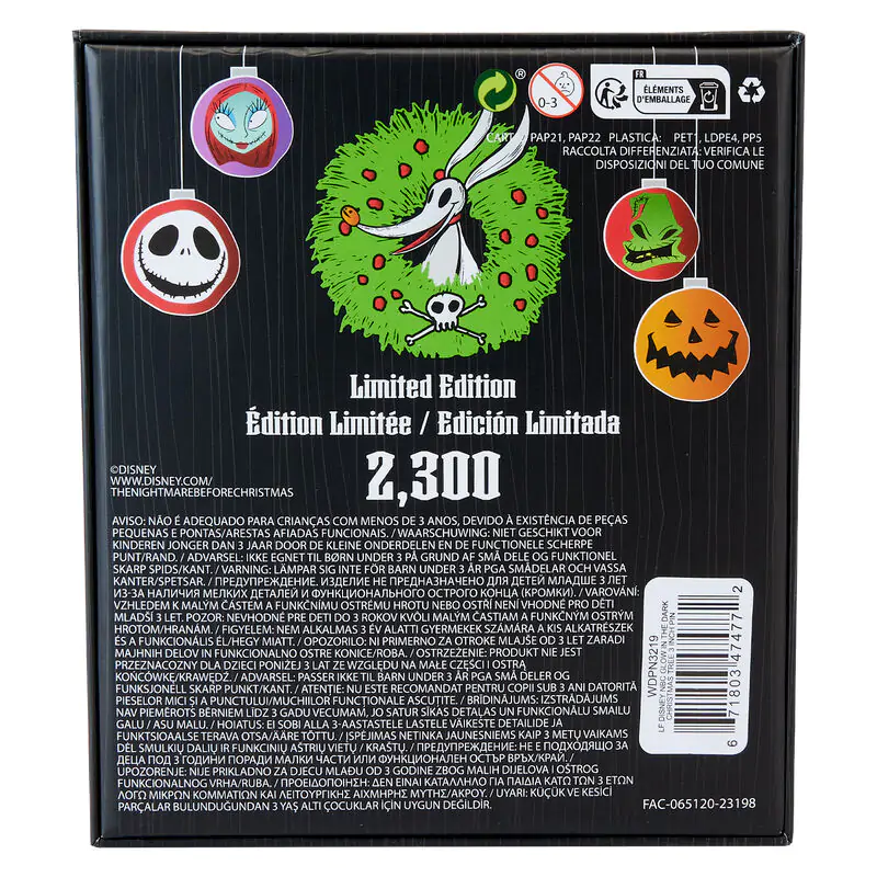 Loungefly Disney Nightmare Before Christmas Tree String Lights Pin termékfotó