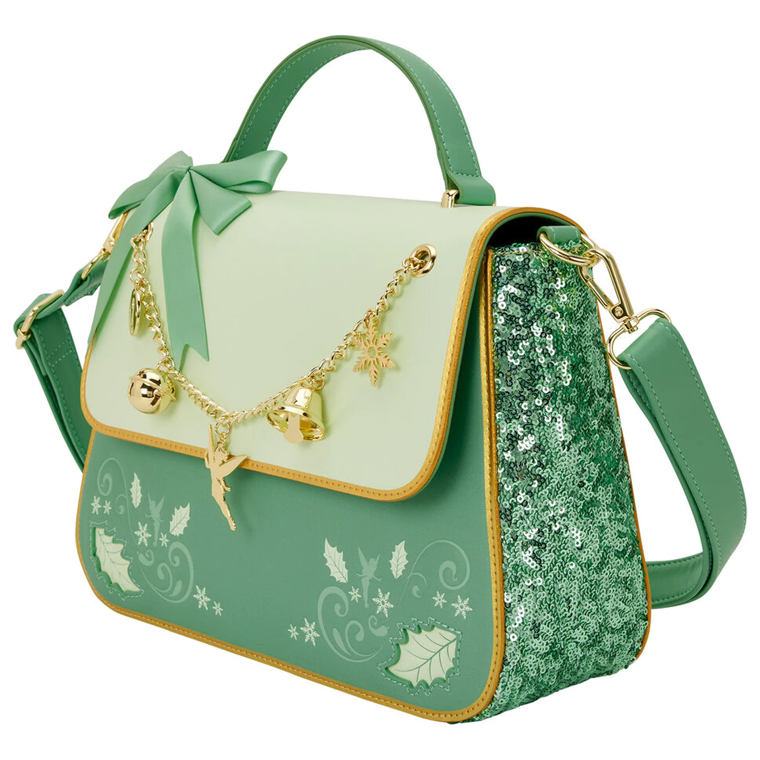 Loungefly Disney Peter Pan Tinker Bell Holiday válltáska termékfotó