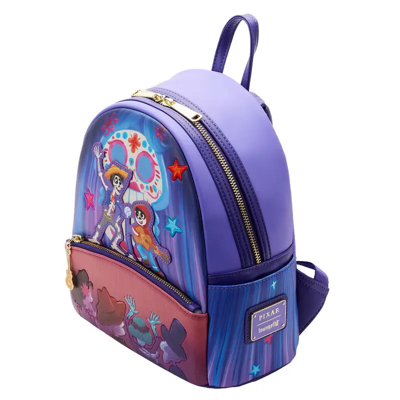 Loungefly Disney Pixar Coco Miguel &amp; Hector Performance táska hátizsák 25cm termékfotó