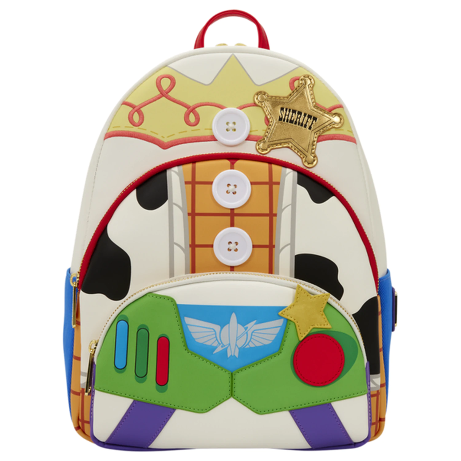 Loungefly Disney Pixar Toy Story 5 Jessie, Woody & Buzz Lightyear táska hátizsák 31cm termékfotó
