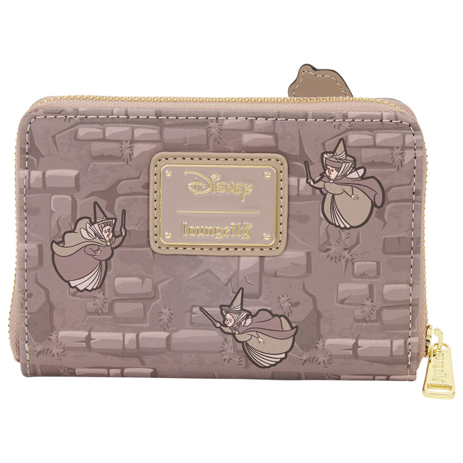 Loungefly Disney Sleeping Beauty & Maleficient Spinning Wheel pénztárca termékfotó