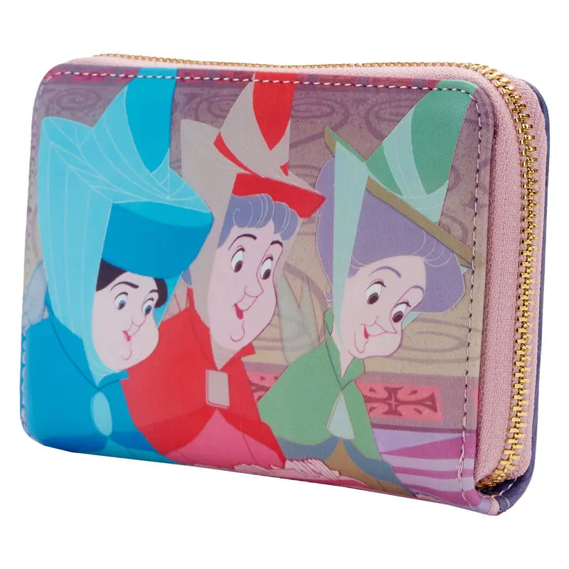 Loungefly Disney Sleeping Beauty Scenes pénztárca termékfotó