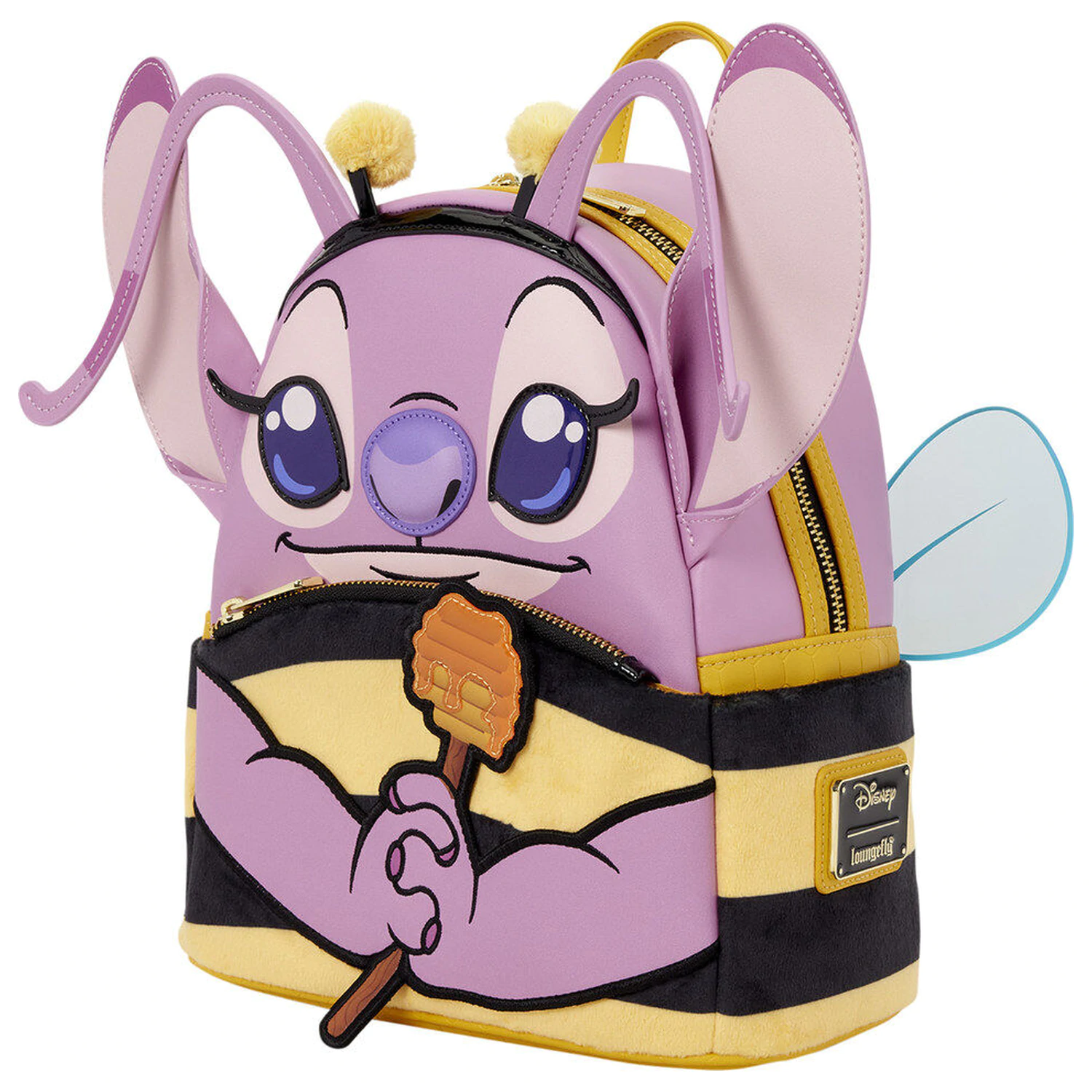 Loungefly Disney Stitch Angel Bumblebee táska hátizsák 26cm termékfotó