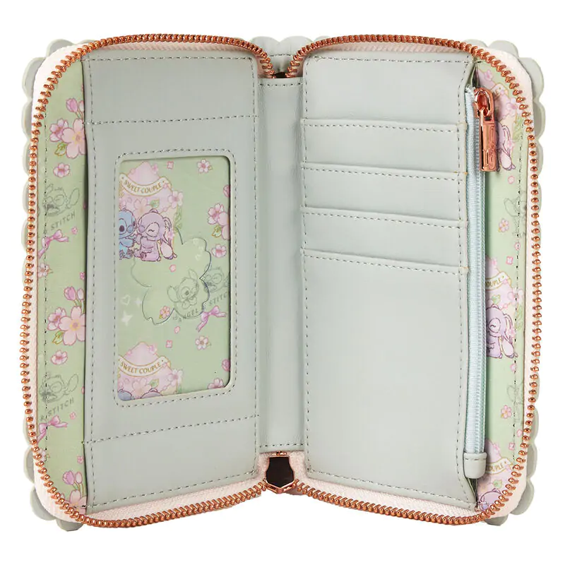 Loungefly Disney Stitch Cherry Blossom pénztárca termékfotó