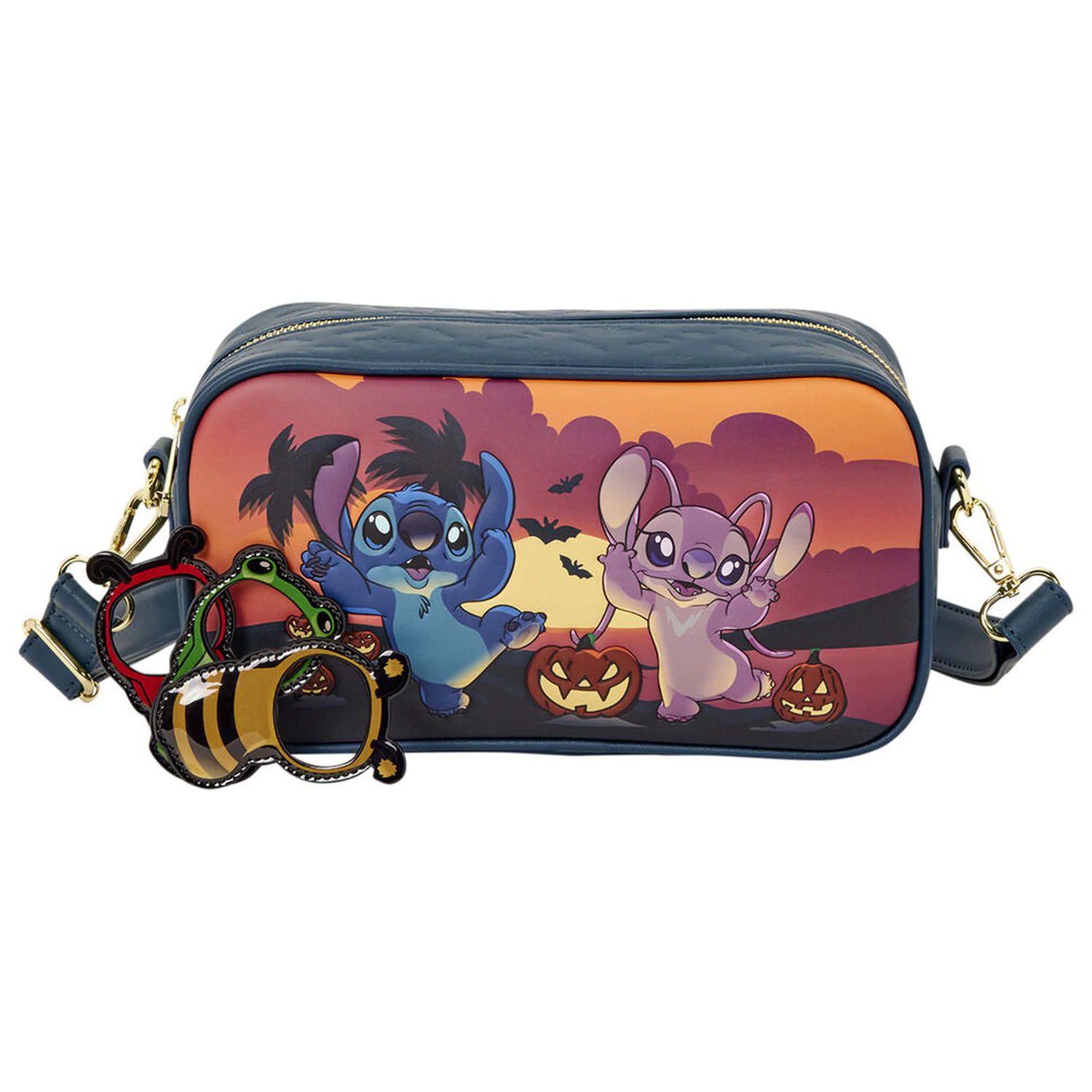 Loungefly Disney Stitch Halloween Angel & Stitch válltáska termékfotó