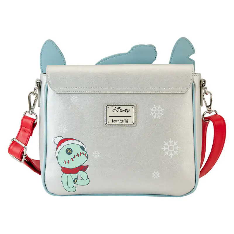 Loungefly Disney Stitch Holiday glitter keresztpántos táska termékfotó