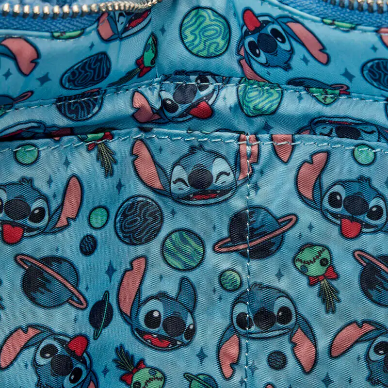 Loungefly Disney Stitch plüss bevásárló táska és pénztárca termékfotó