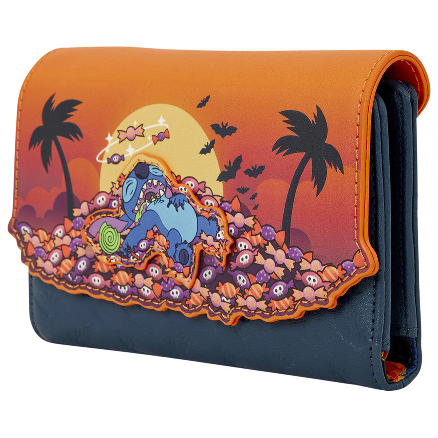 Loungefly Disney Stitch - Stitch Halloween Candy pénztárca termékfotó