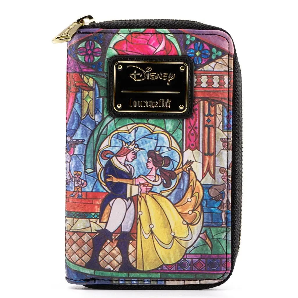 Loungefly Disney Szépség és a Szörnyeteg Castle pénztárca termékfotó