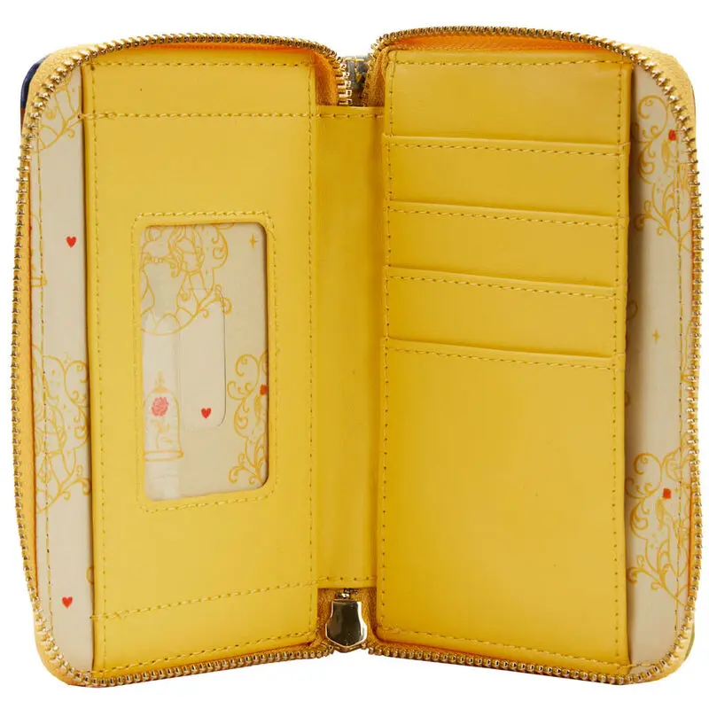 Loungefly Disney Szépség és a Szörnyeteg scenes pénztárca termékfotó