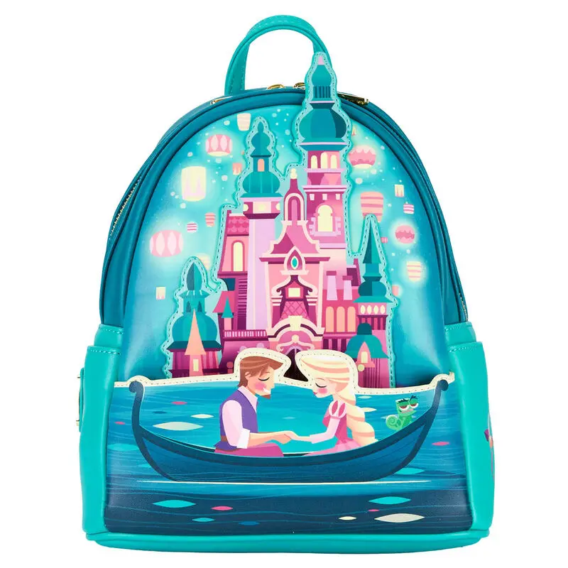 Loungefly Disney Tangled Aranyhaj Castle táska hátizsák 25cm termékfotó