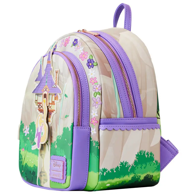 Loungefly Disney Tangled Rapunzel Swinging from the Tower táska hátizsák 28cm termékfotó