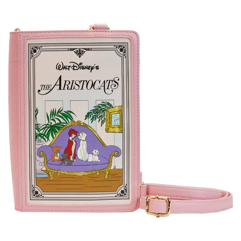 Loungefly Disney The Aristocats Classic Book állítható keresztpántos táska termékfotó