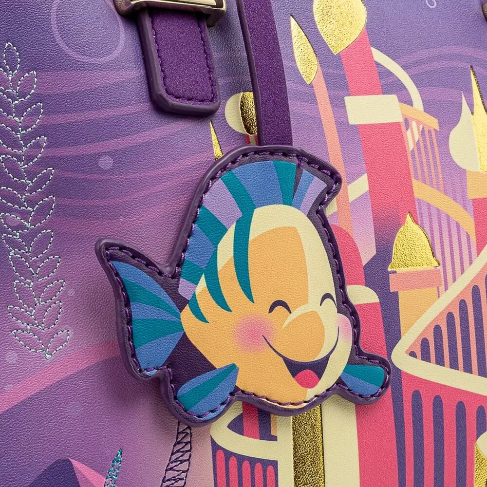 Loungefly Disney The Little Mermaid Ariel Castle keresztpántos táska termékfotó