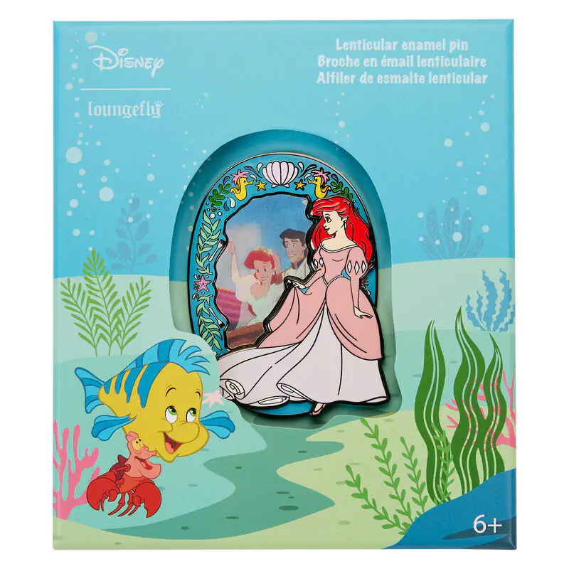 Loungefly Disney The Little Mermaid Ariel kitűző termékfotó