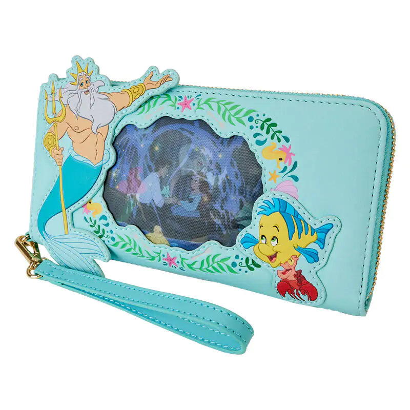 Loungefly Disney The Little Mermaid Ariel Princess Lenticular pénztárca termékfotó