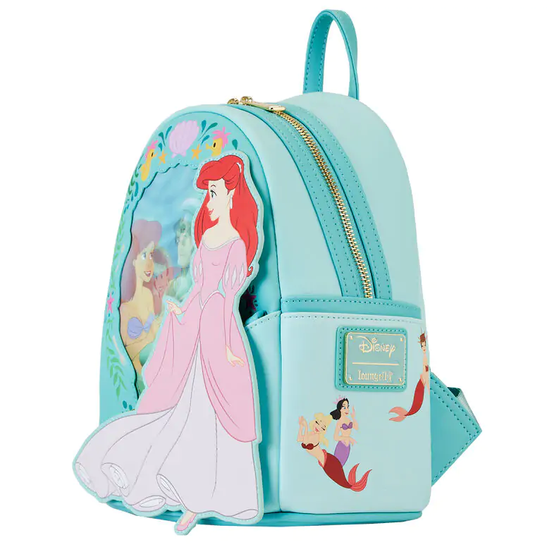 Loungefly Disney The Little Mermaid Ariel Princess Lenticular backpack 26cm termékfotó