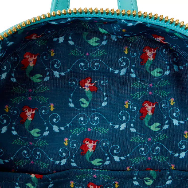 Loungefly Disney The Little Mermaid Ariel Princess Lenticular backpack 26cm termékfotó