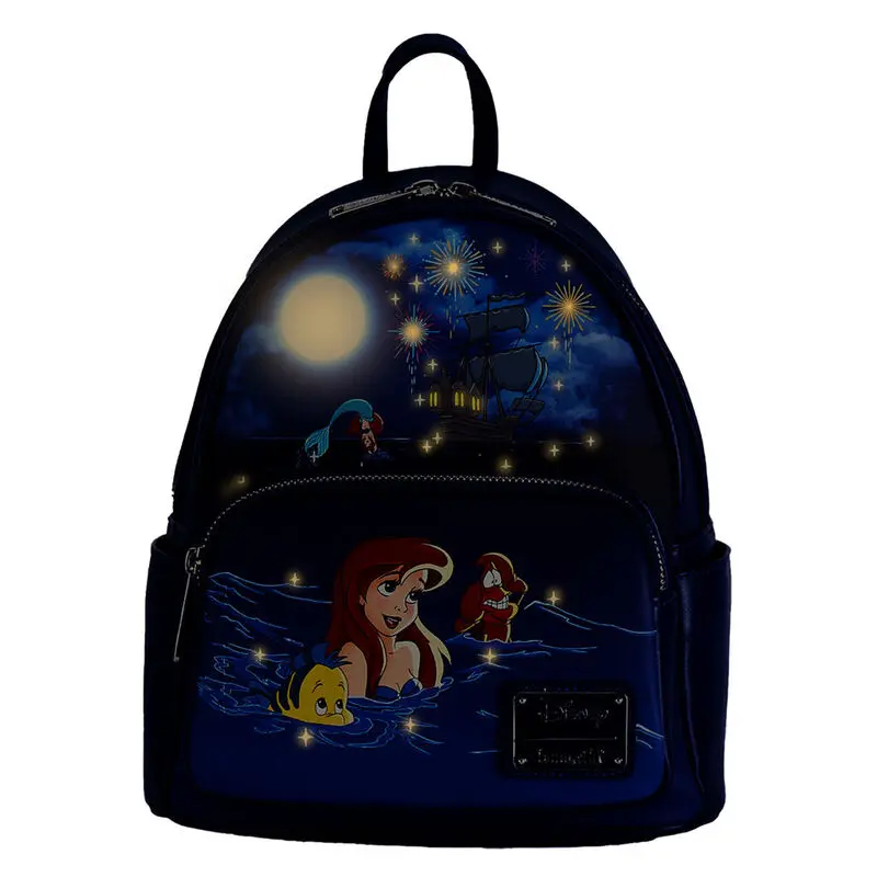 Loungefly Disney The Little Mermaid Fireworks táska hátizsák 26cm termékfotó