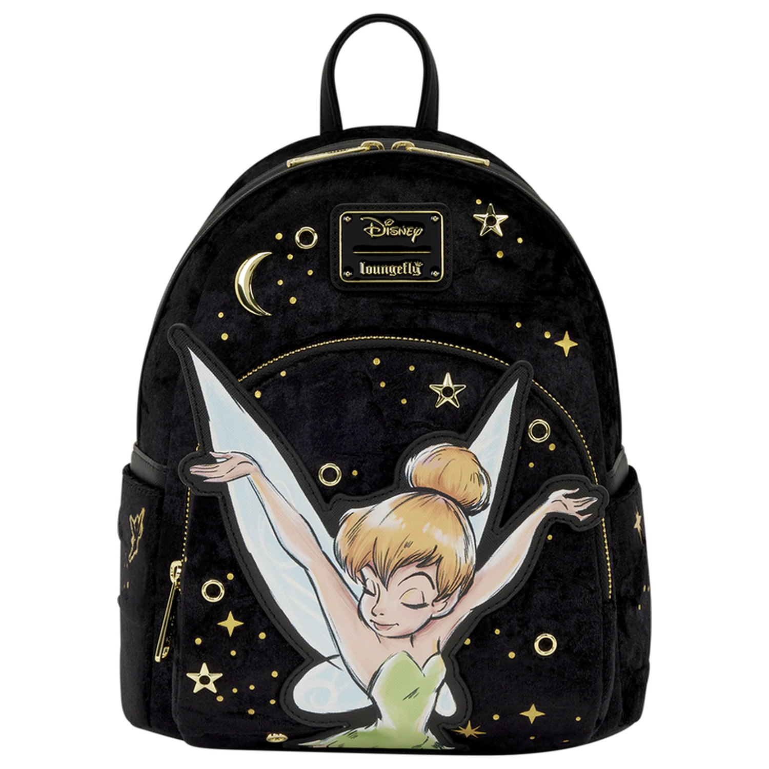 Loungefly Disney Tinker Bell Pixie Dust Velvet táska hátizsák 26cm termékfotó