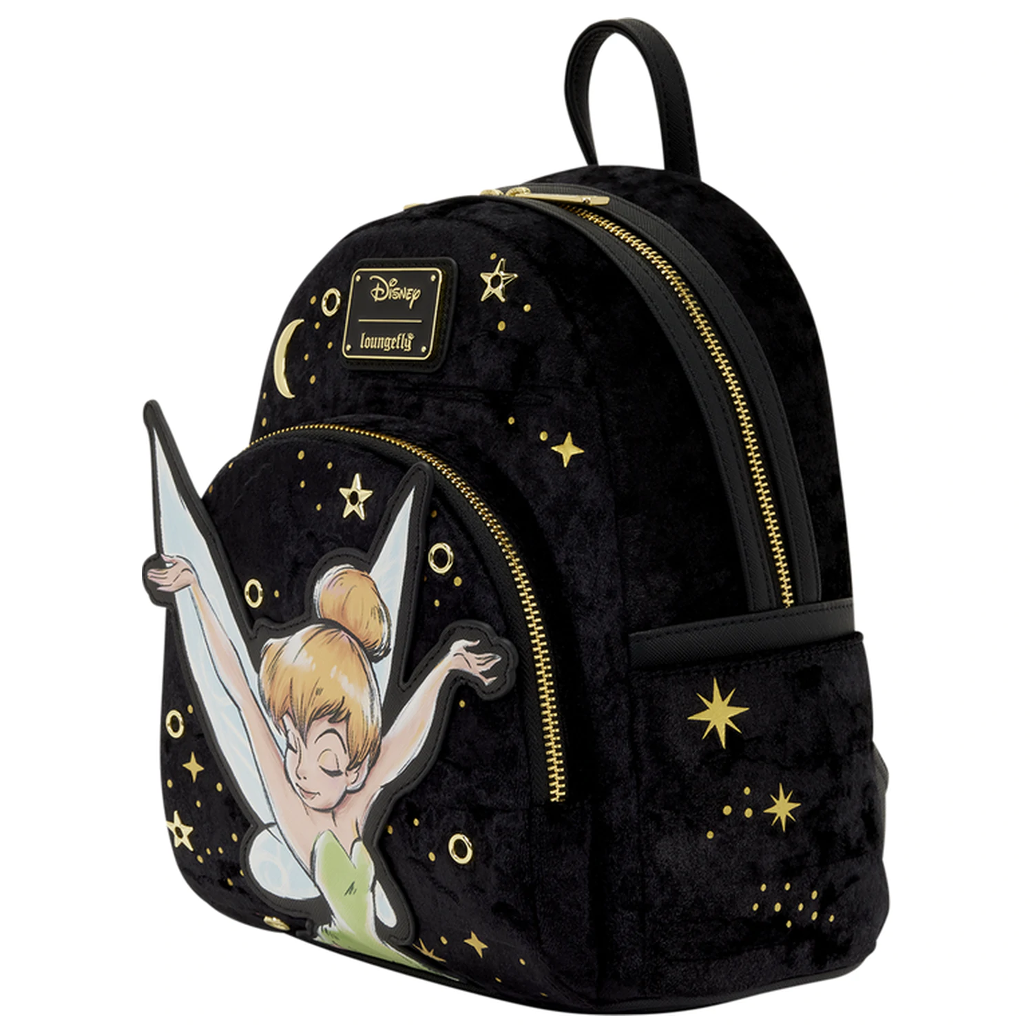 Loungefly Disney Tinker Bell Pixie Dust Velvet táska hátizsák 26cm termékfotó