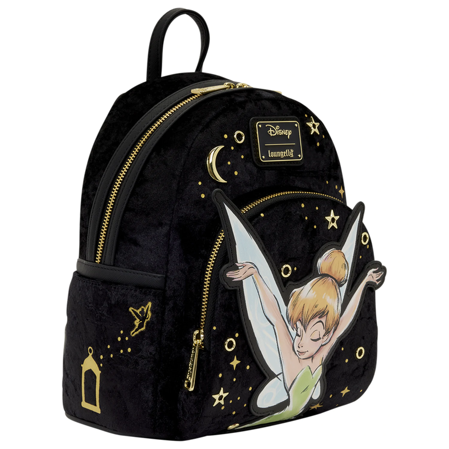 Loungefly Disney Tinker Bell Pixie Dust Velvet táska hátizsák 26cm termékfotó