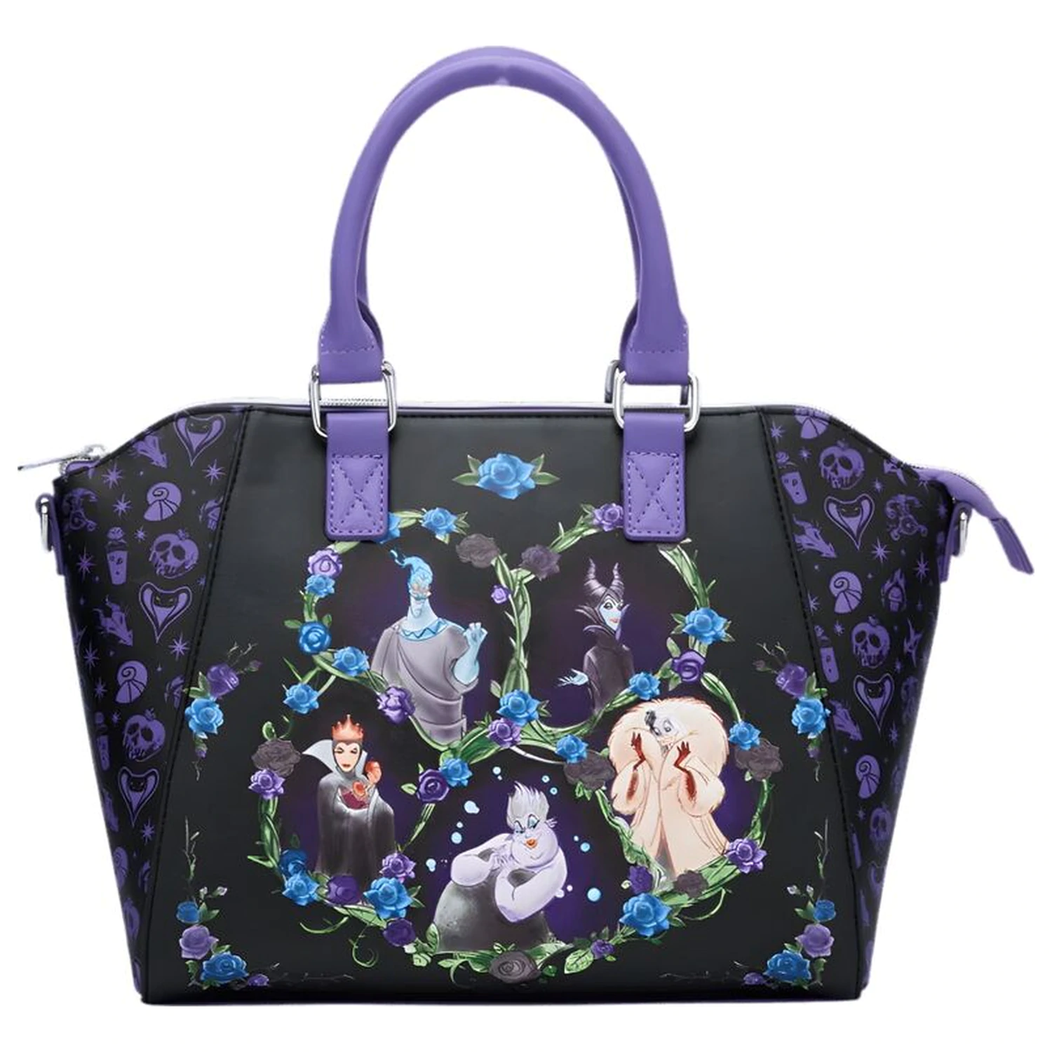 Loungefly Disney Villains Floral Icons Satchel táska termékfotó