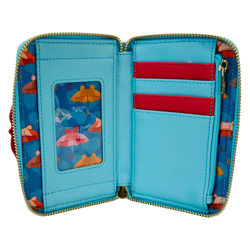 Loungefly Disney Winnie the Pooh &amp; Friends Rainy Day pénztárca termékfotó