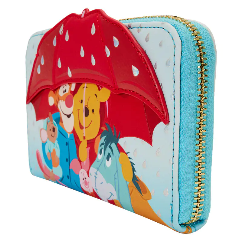 Loungefly Disney Winnie the Pooh &amp; Friends Rainy Day pénztárca termékfotó