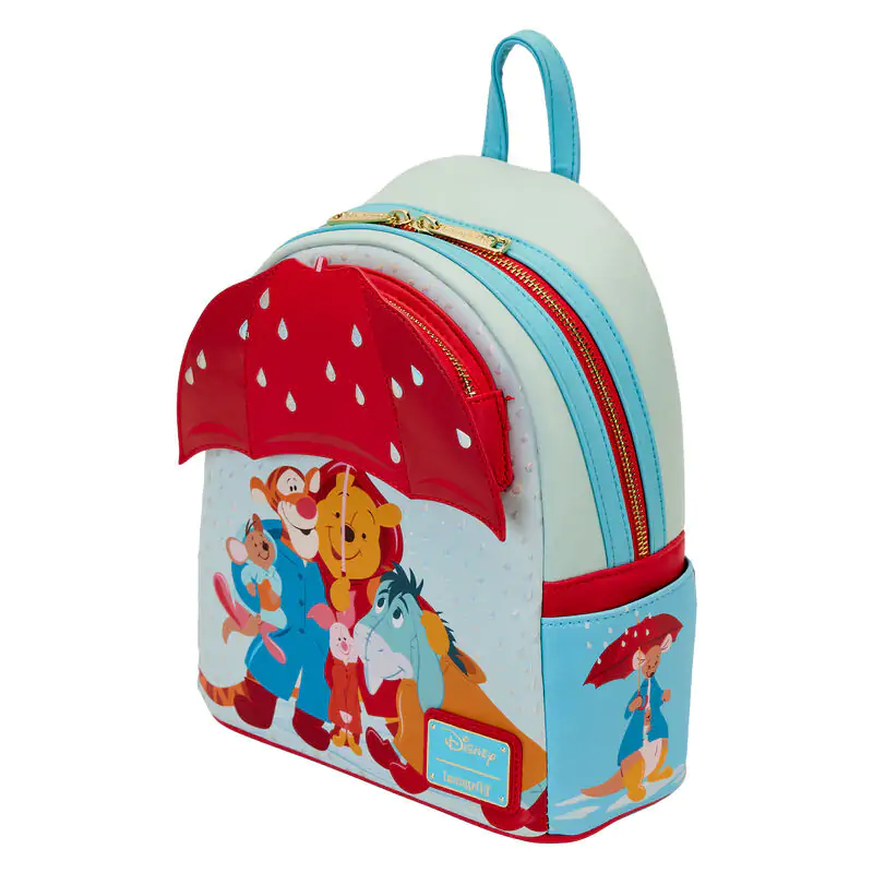 Loungefly Disney Winnie the Pooh &amp; Friends Rainy Day táska hátizsák 26cm termékfotó