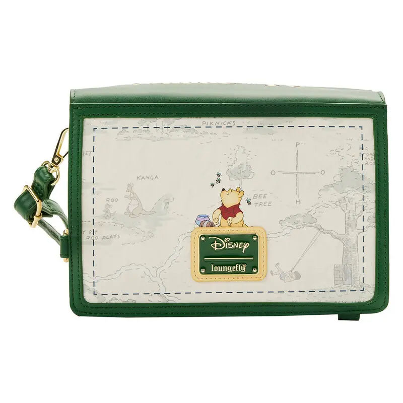 Loungefly Disney Winnie the Pooh  Classic Book Cover convertible keresztpántos táska termékfotó