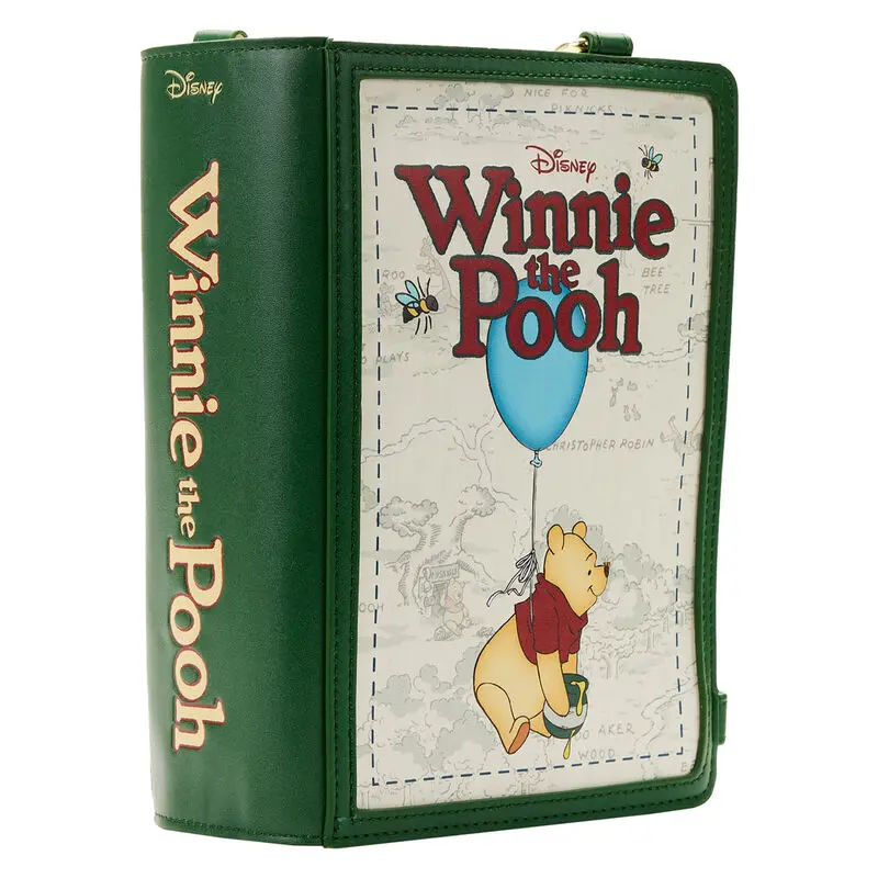 Loungefly Disney Winnie the Pooh  Classic Book Cover convertible keresztpántos táska termékfotó