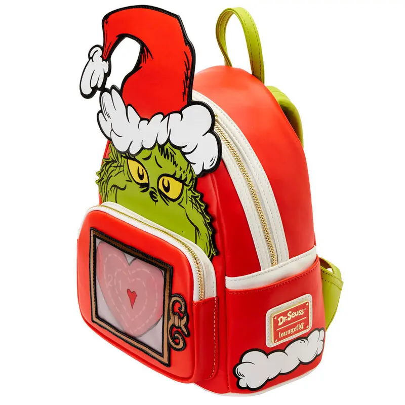 Loungefly Dr. Seuss How the Grinch Stole Christmas táska hátizsák 25cm termékfotó